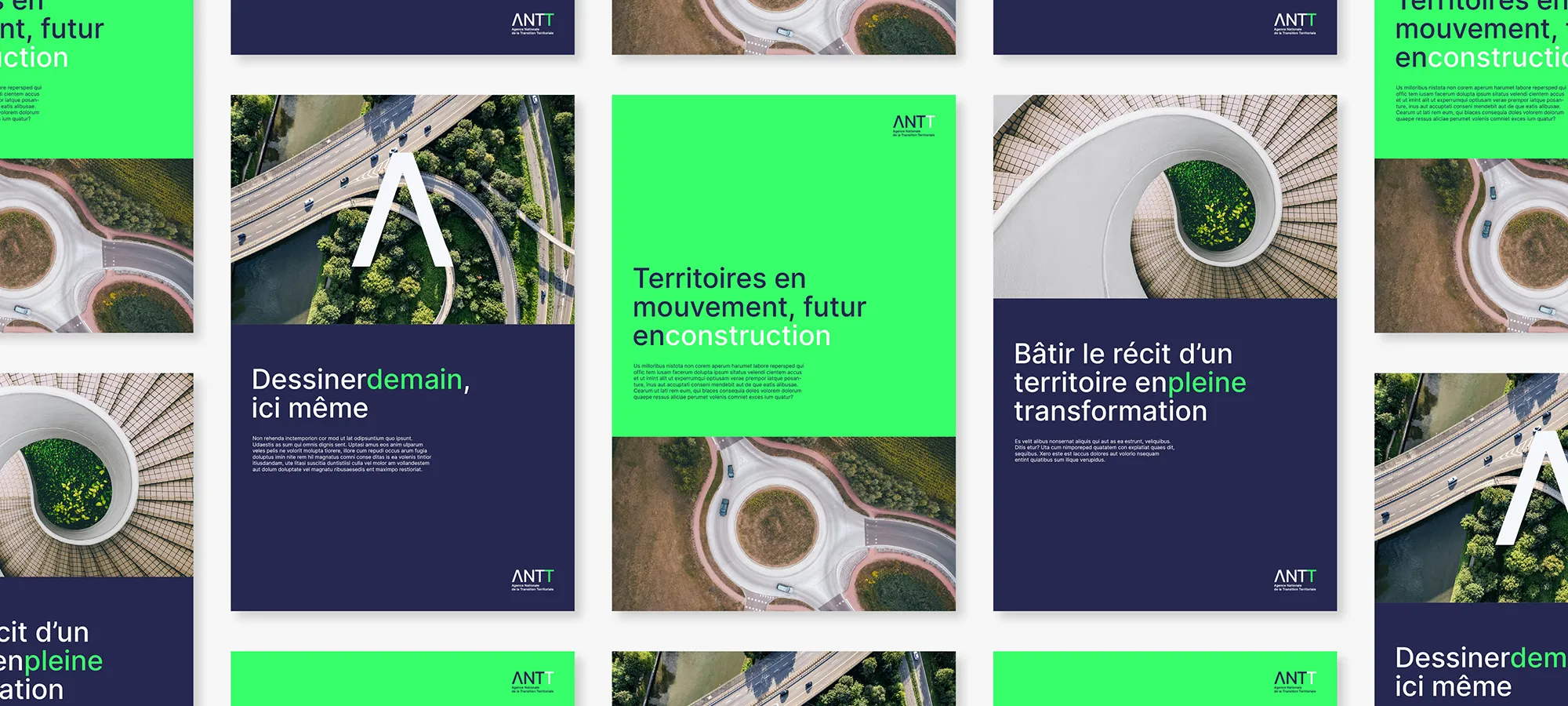 Déclinaisons de communication print ANTT